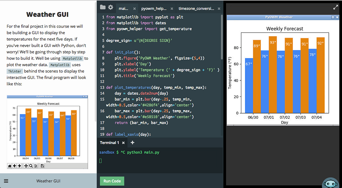 Learning Python OpenWeatherMap with Andrew Sverdrup | by Saul Costa ...