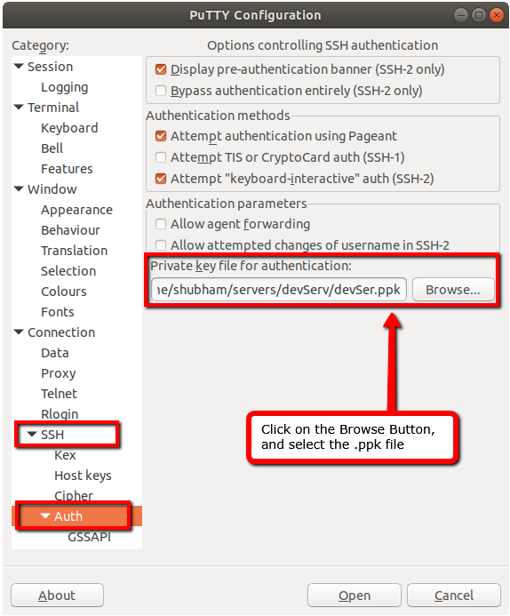 Setup PuTTY with server’s PPK Debian and Windows by Shubham Asthana