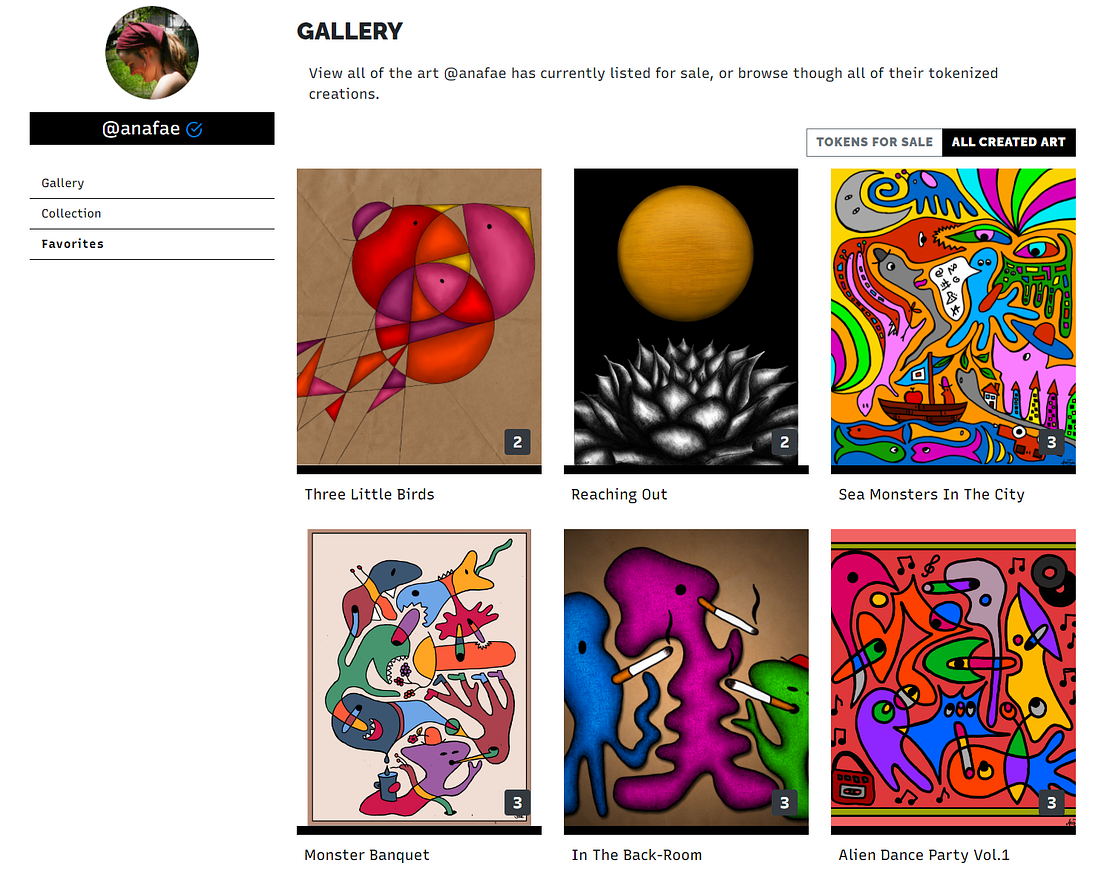 Alternative NFTart Marketplace NFT Showroom by Nikki