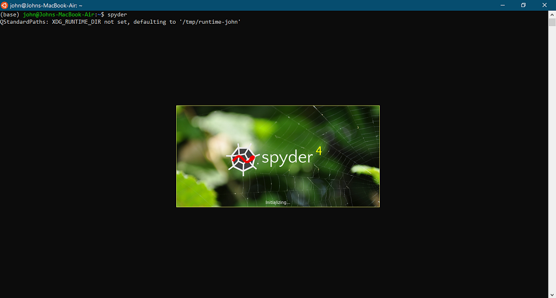 Setting Up a Spyder Environment with WSL by John Rufino Macasaet Medium