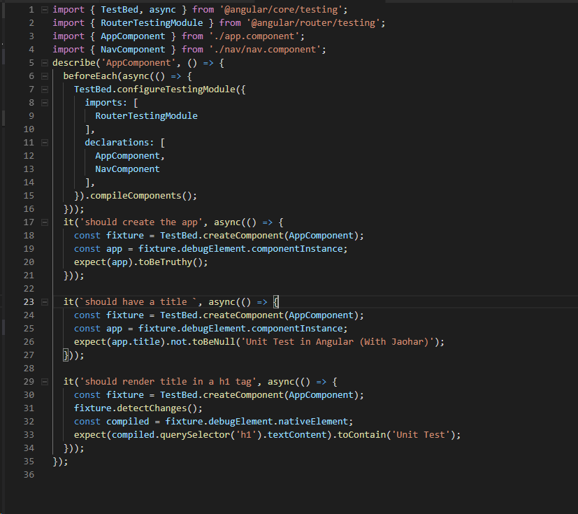 A Guide To Unit Test in Angular. Testing is a major part of development