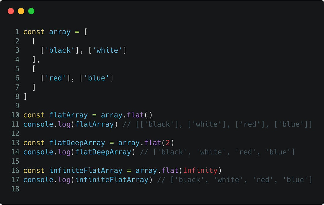 รีด Array[…] ให้เรียบด้วย flat( ) และ flatMap( ) ใน JavaScript | by Win ...