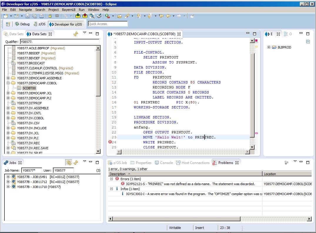 Why and how COBOL is still used. If you work in any sort of financial