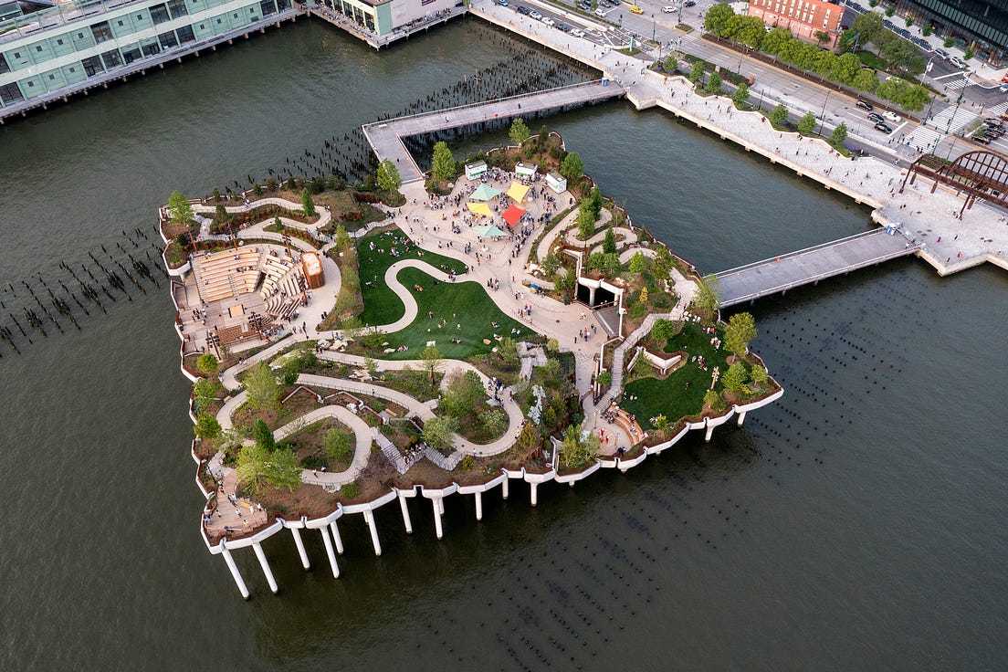 The history behind NYC’ Floating Park by Diana Noteworthy The Journal Blog