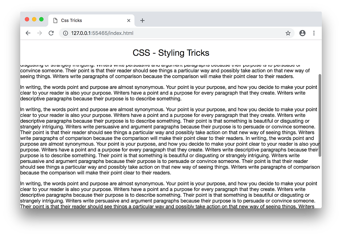 Css header and footer a complete simple css code to make a by bal