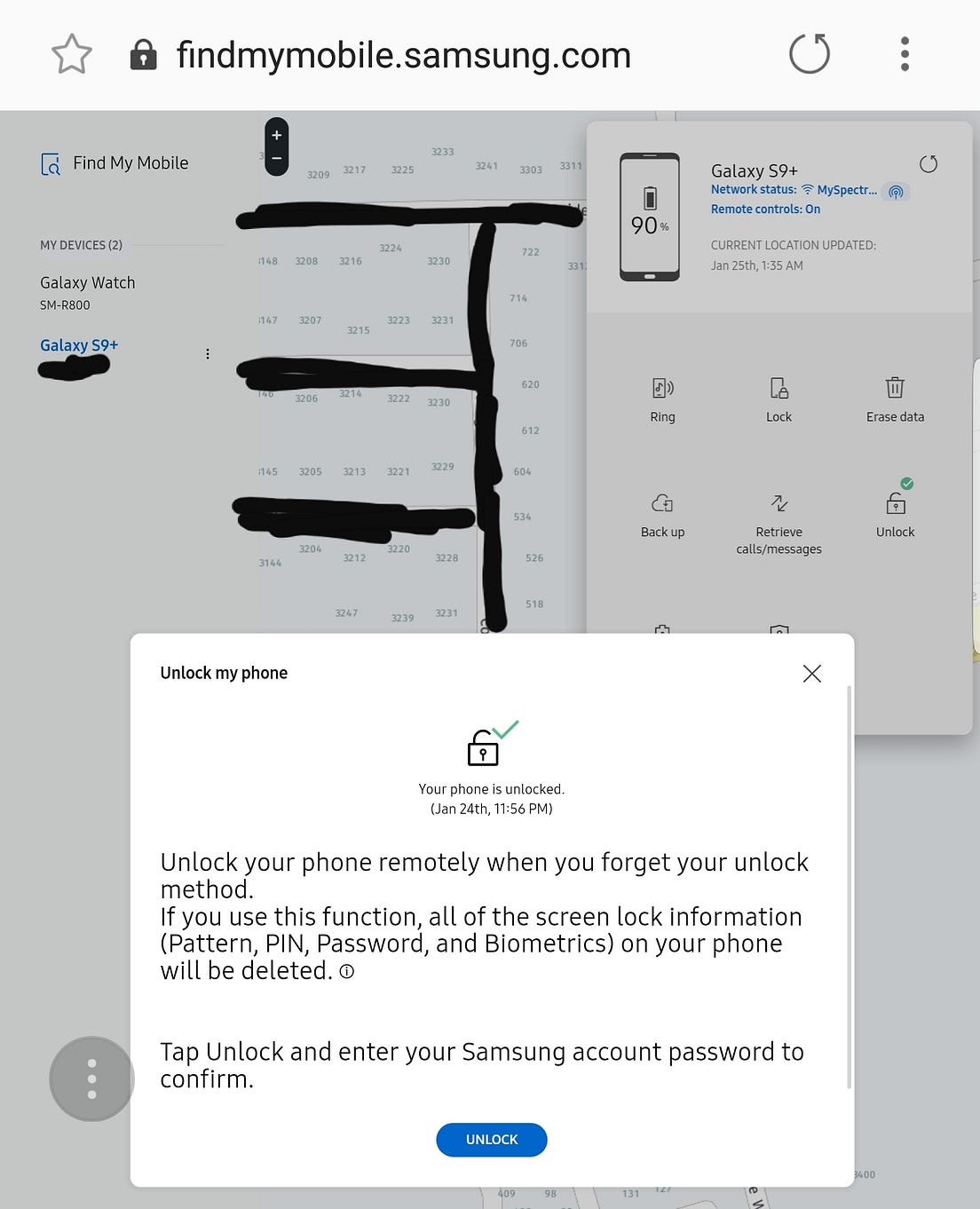 [Samsung / Android] | Have your fingerprint but forgot your phone