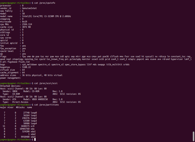 Basic Linux Commands to Check Hardware and System Information by
