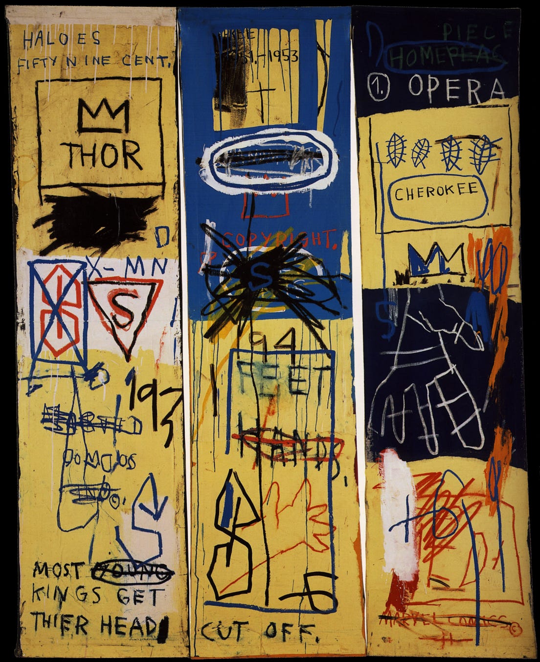 Artist JeanMichel Basquiat’s Artwork Reveals Powerful Superhero