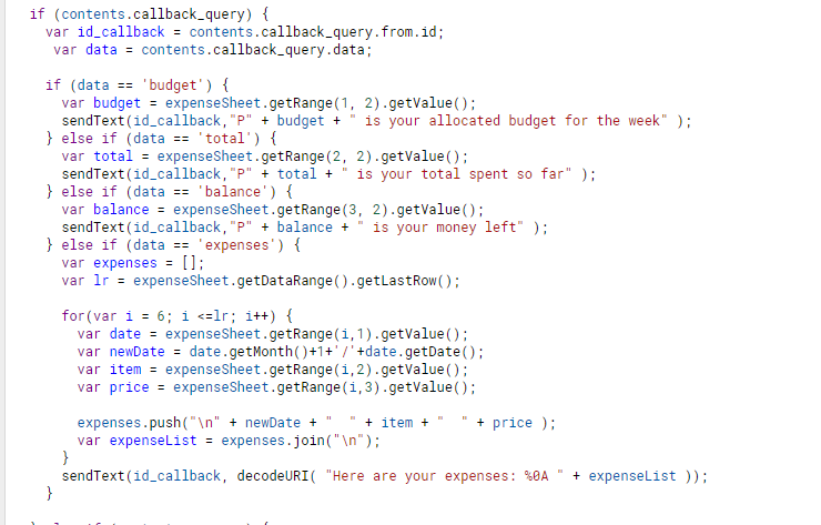 Telegram Inline Keyboards using Google App Script | by Mars Escobin