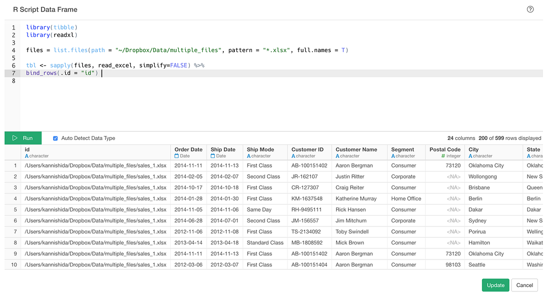 How To Read Multiple Excel Or CSV Files Together By Kan Nishida 