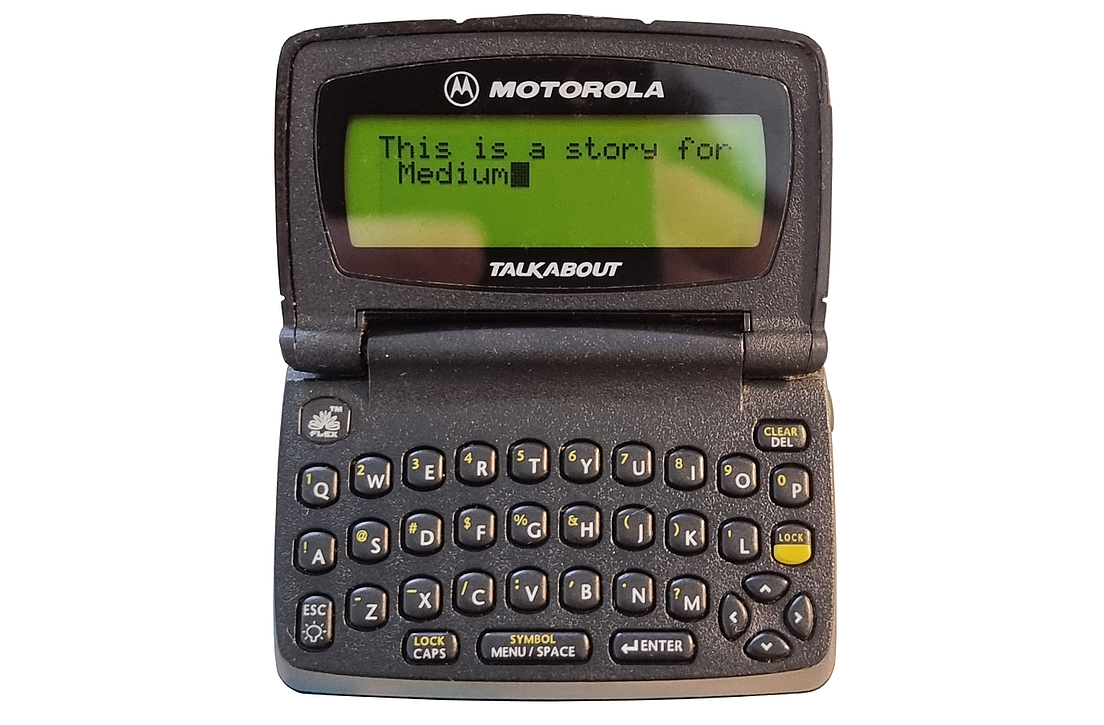 The History of the TwoWay Pager. Pagers were popular in the 90s, but