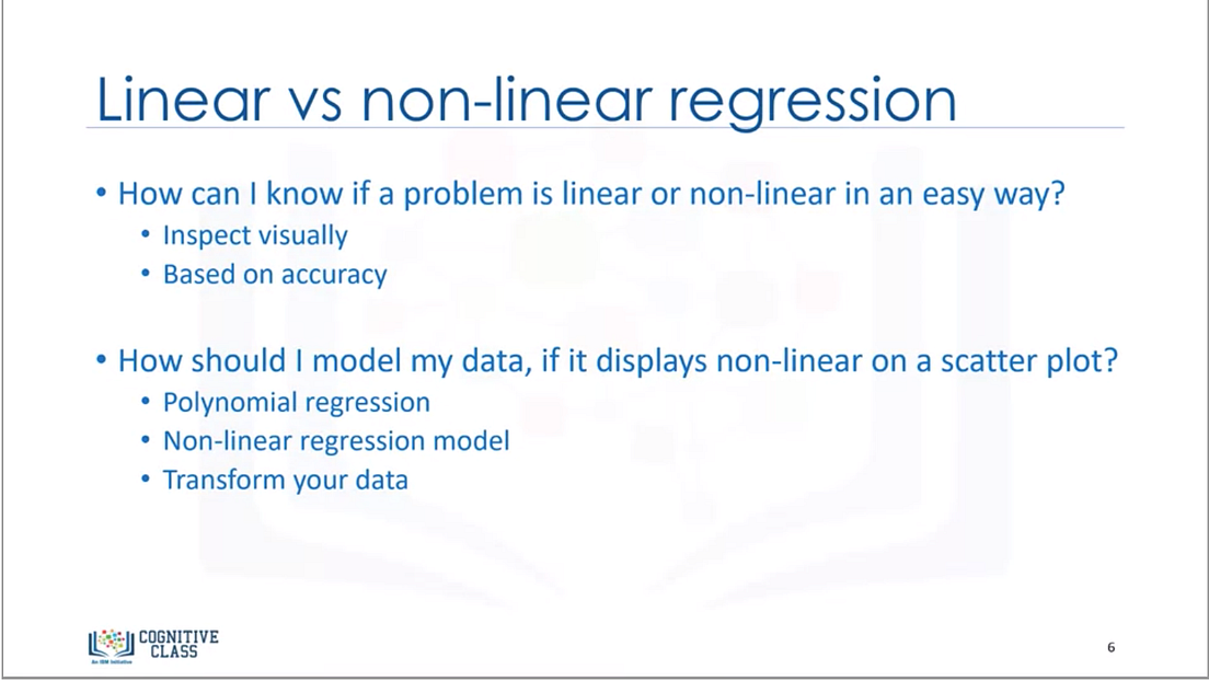 Non Linear Regression. In this blog, we’ll be covering… by Mehmet
