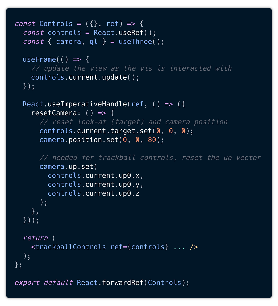 3D Data Visualization with React and Three.js | by Peter Beshai ...