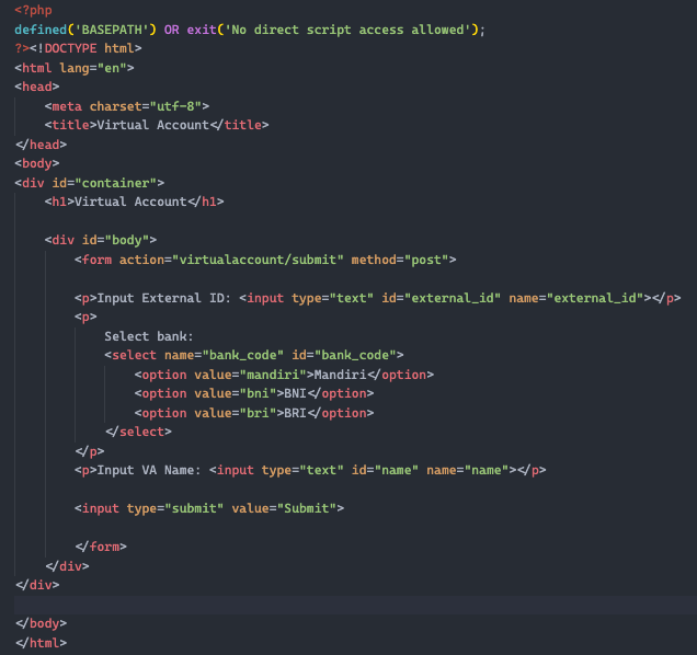 Integrate Xendit API with Codeigniter 3 | by Edwin Yoyada | Medium