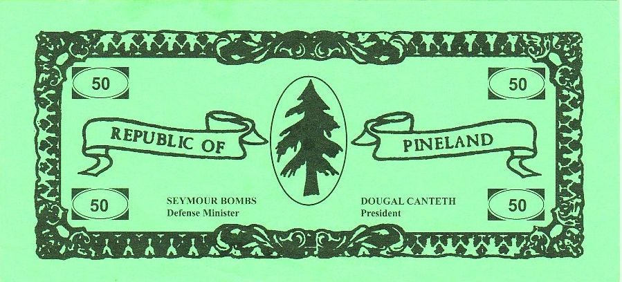 Republic Of Pineland Special Warfare Don Currency By Matthew Peek 