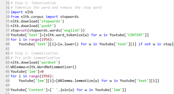 Detecting Spam in Youtube Comments using Python NLTK | by Jason | Medium