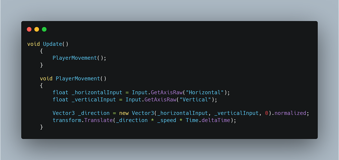 Setting Up the Legacy Input System in Unity | by Jared Amlin | Geek ...