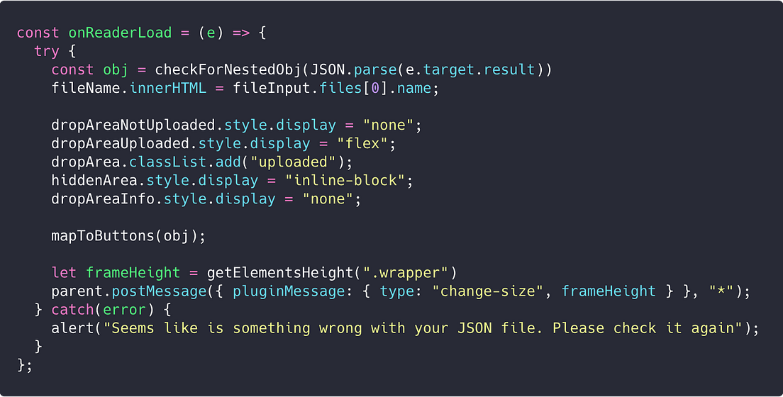 JSON to Figma Plugin. How to create a vanilla Figma Plugin | by Pavel ...