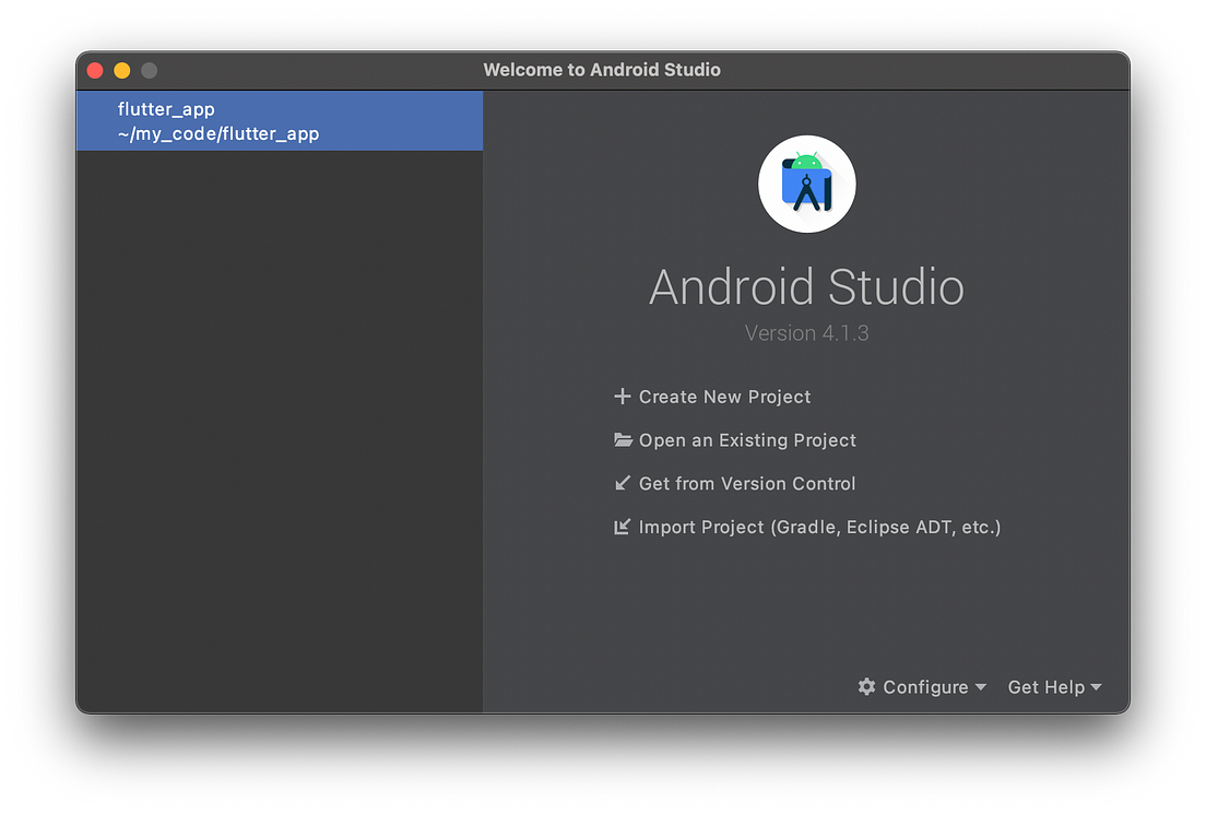 android emulator wont load mac