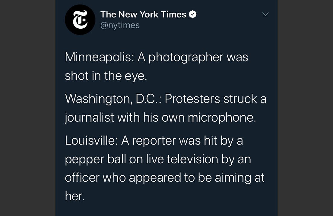 The Importance of Active vs. Passive Voice in Protest Coverage