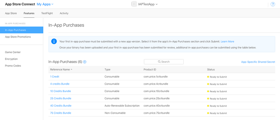 Implement In App Purchase (IAP) in iOS applications [swift] | by Pramod ...