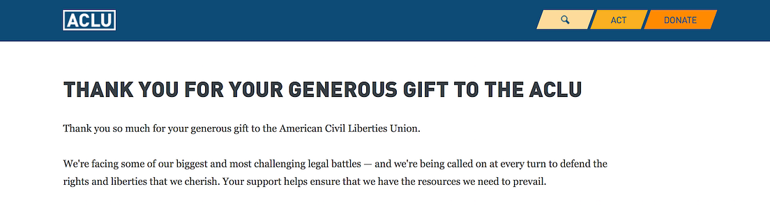 The ACLU Dash Button. You may have heard of Amazon’s Dash… | by Nathan ...