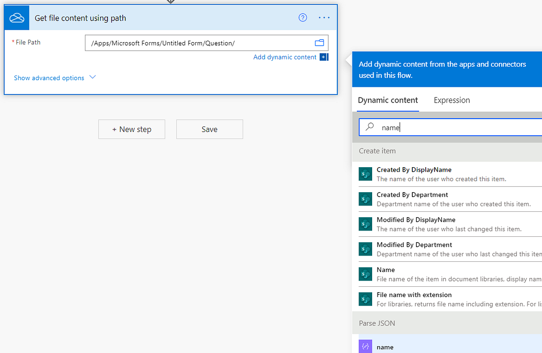 7 steps to save MS Forms responses (with attachments)in SharePoint List