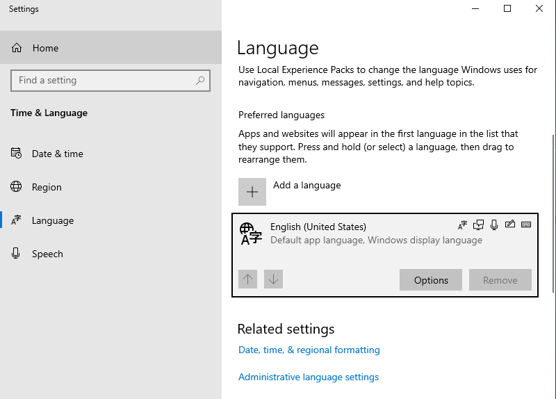 CHANGER LES PARAMETRES DE LANGUES ET D’AFFICHAGE DE WINDOWS 10 | by ...