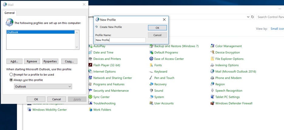 How to Prevent Outlook in Connecting to Office365 Account