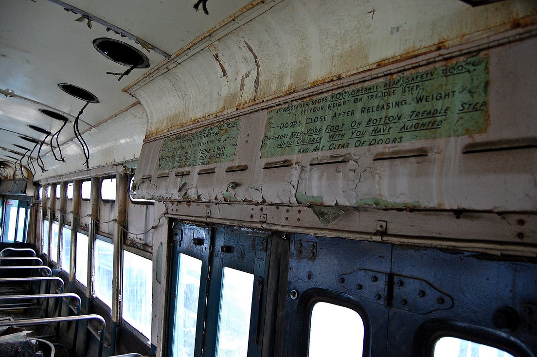 Purgatory Station. In San Francisco, a hidden fleet of… | by Todd