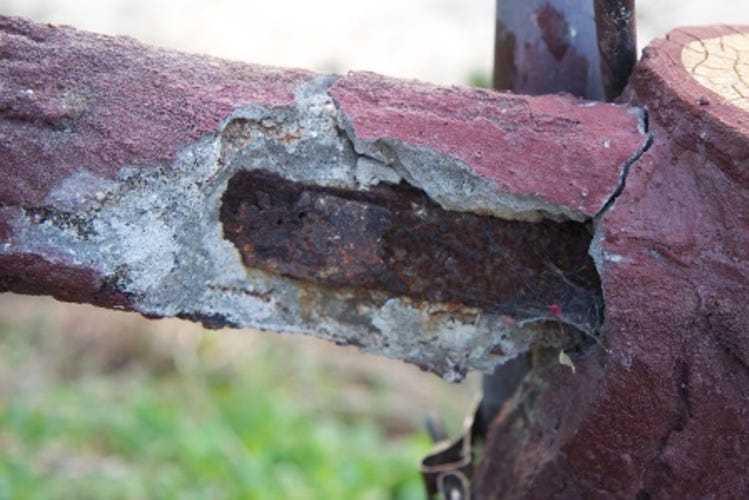 Concrete Corrosion Repair. Corrosion of the reinforcing steel in… by
