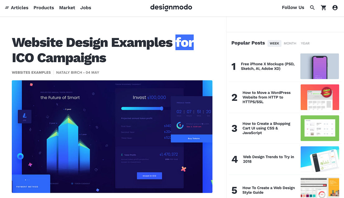 The Best Inspirational UI & UX Design sites 👌 by Julio Castellano