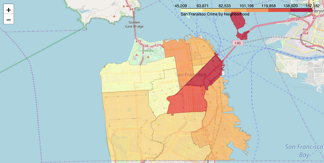 Deep Dive into SF Crime. San Francisco is famous for many… by Rita