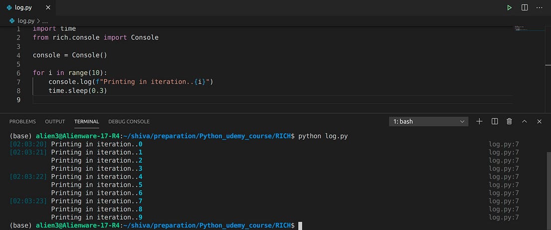 Makeover Your Python Terminal. Tool for rich text and beautiful… | by ...