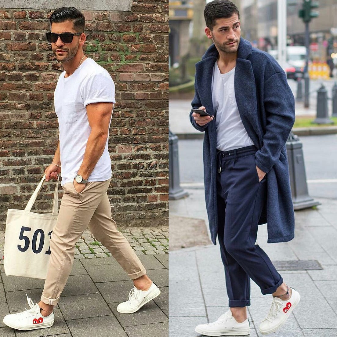 How to Style Chinos. Chinos have quickly become a popular… | by Hannah ...