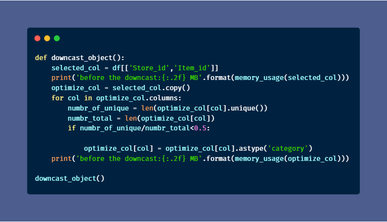 Optimize the Pandas Dataframe memory consuming for low environment | by ...