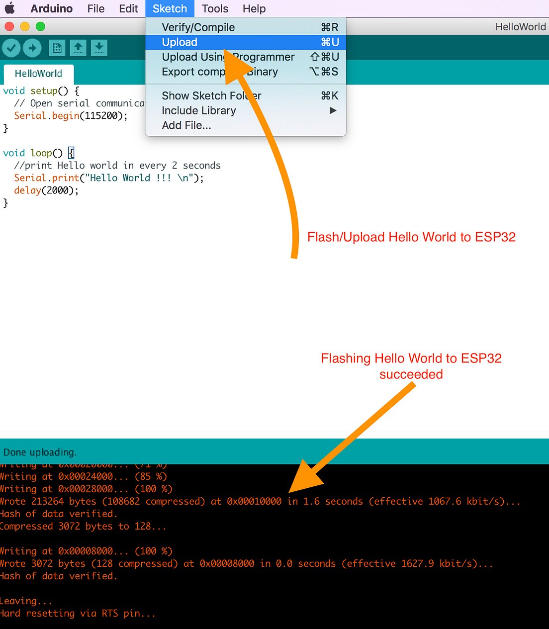 Setup Arduino IDE to flash a project to ESP32 | by pauljoe george | Medium