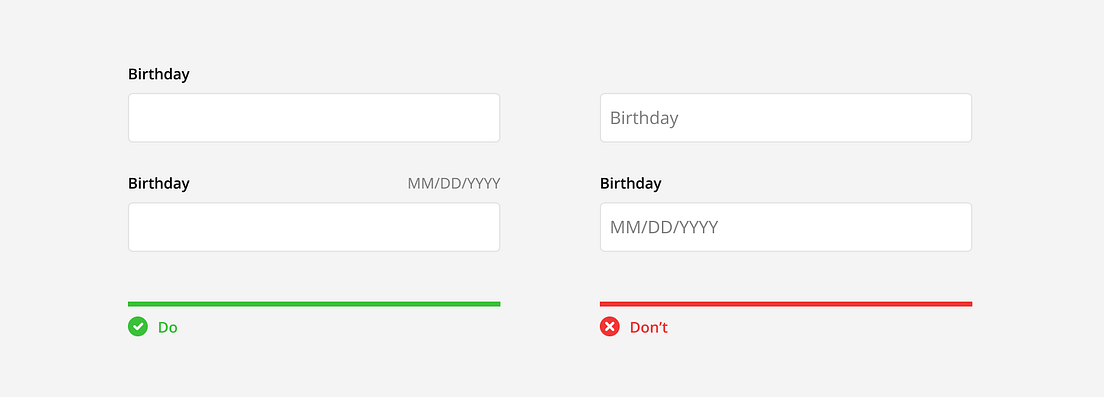 UI Designer’s Guide to Creating Forms & Inputs | by Molly Hellmuth ...