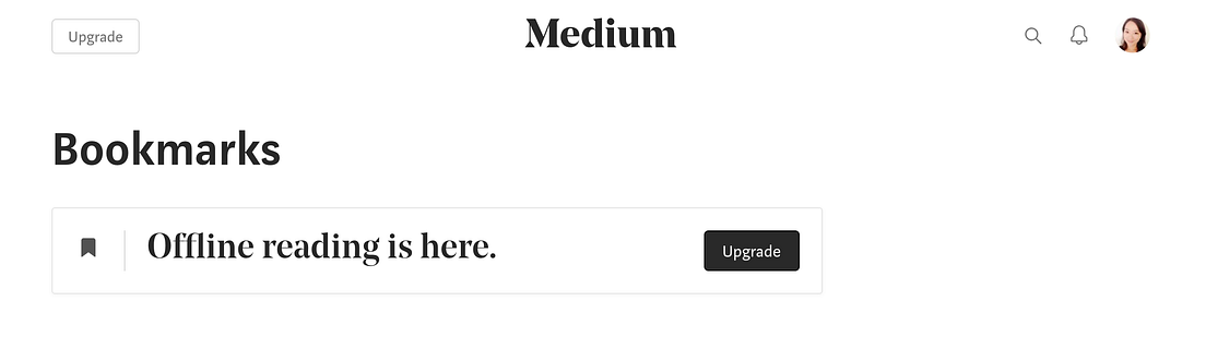 Medium “bookmarks” feature — a UX case study | by Cathy Heng | UX ...