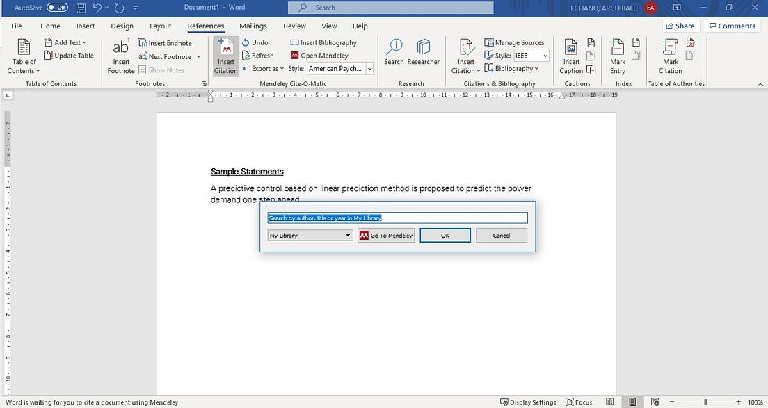 Mendeley — Reference Manager and Citation Generator by