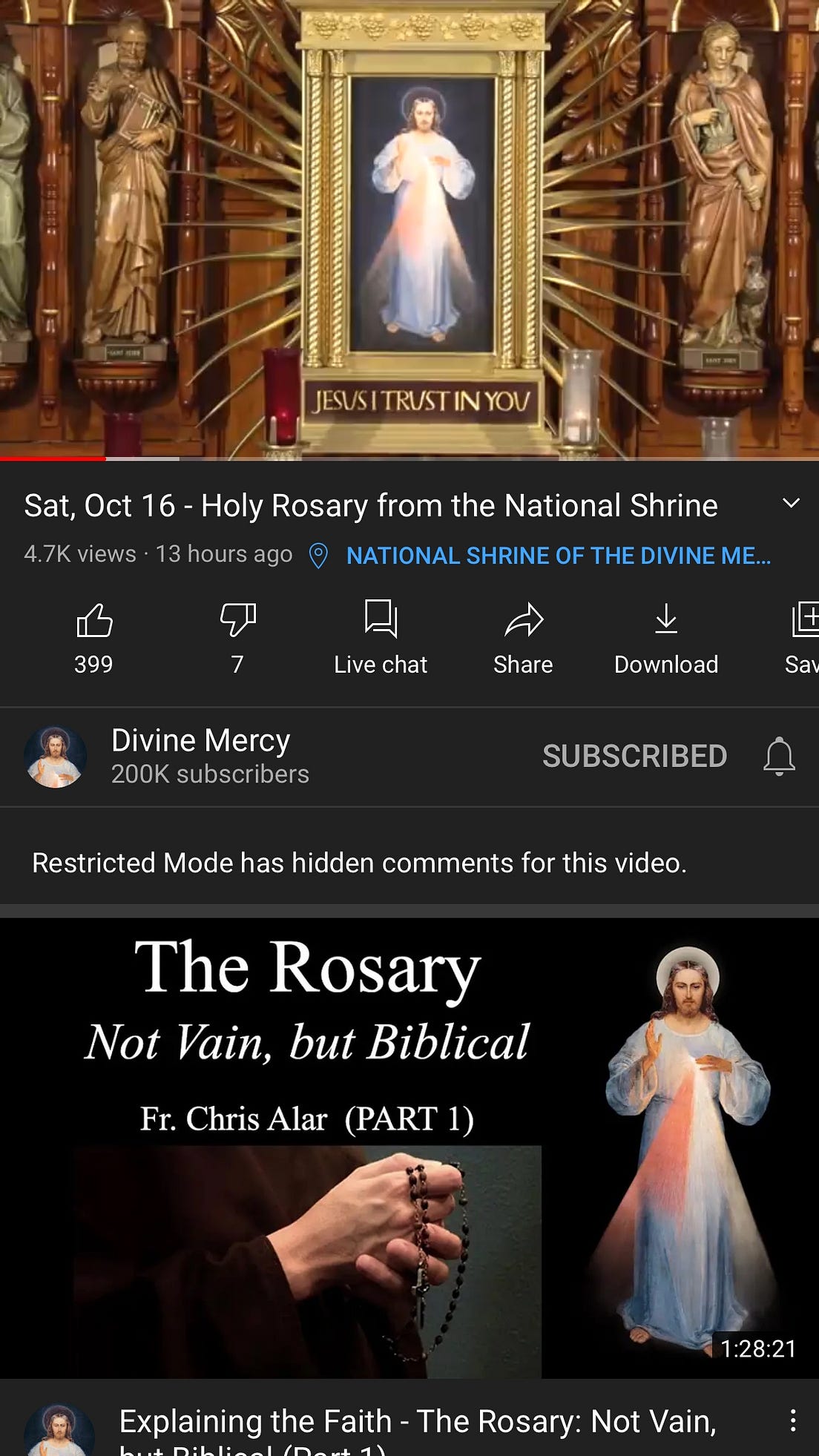 📿 ROSARY REVELATIONS 10/17/2021. THE FIRST JOYFUL 😀 by Celestina Dior