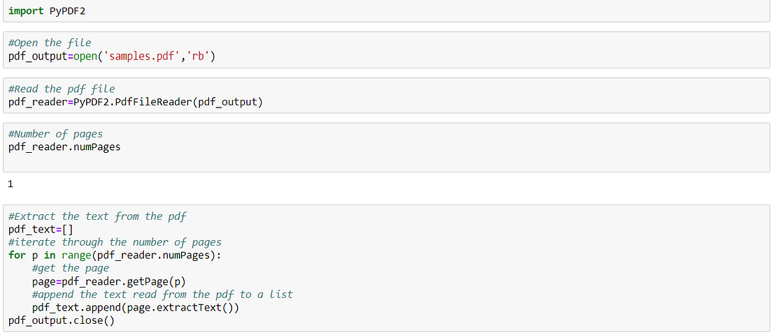Working with PDF files in Python. Introduction | by Sonali Pandey ...