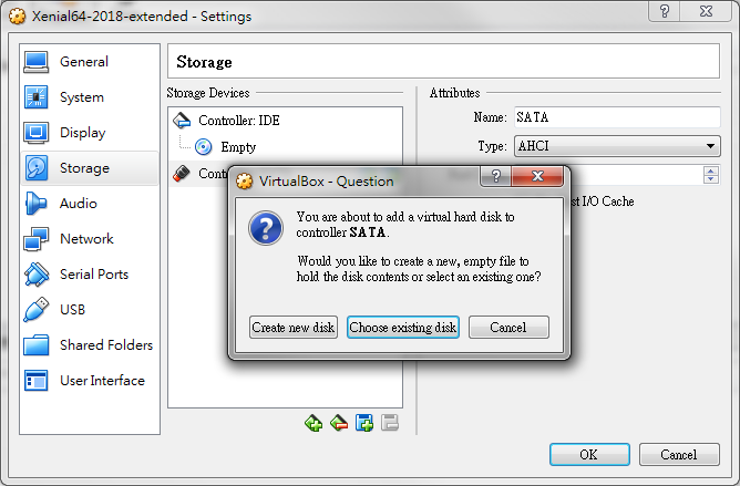 how to use virtualbox with existing windows