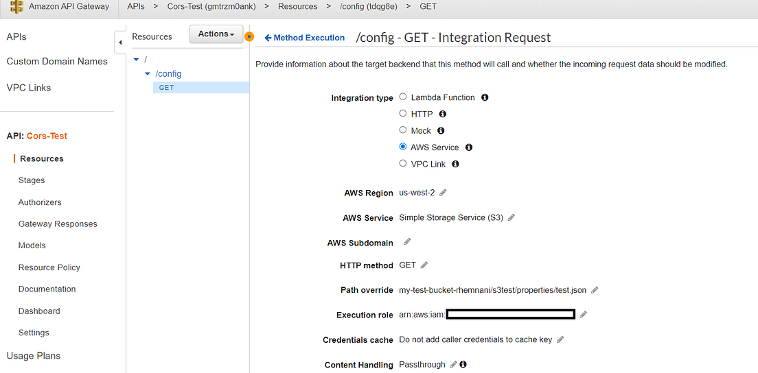 Simple steps to enable CORS in API Gateway through console/cloud