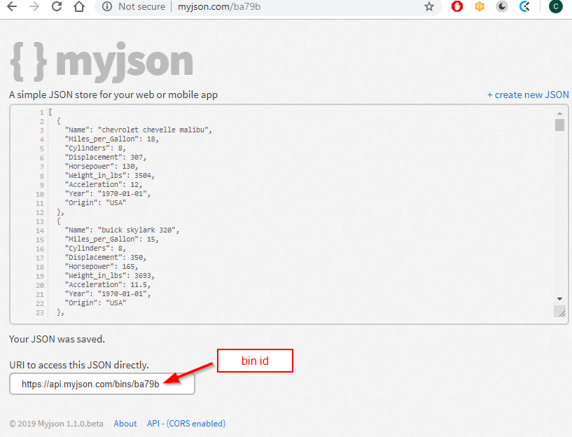 How to Set up a Test JSON Source Online | by Changhui Xu | codeburst