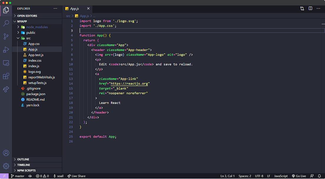 Visual studio code editor colors - iopmyown