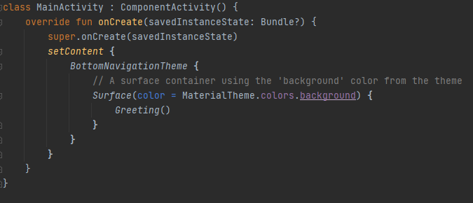 button selector android , jetpack compose, change background color