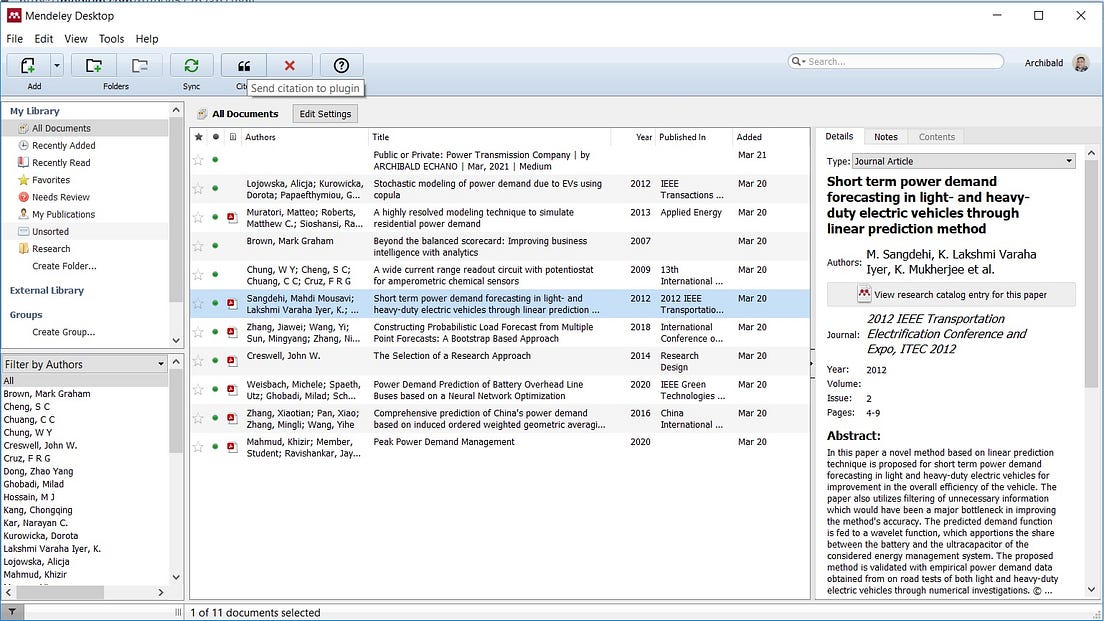 Mendeley — Reference Manager and Citation Generator by