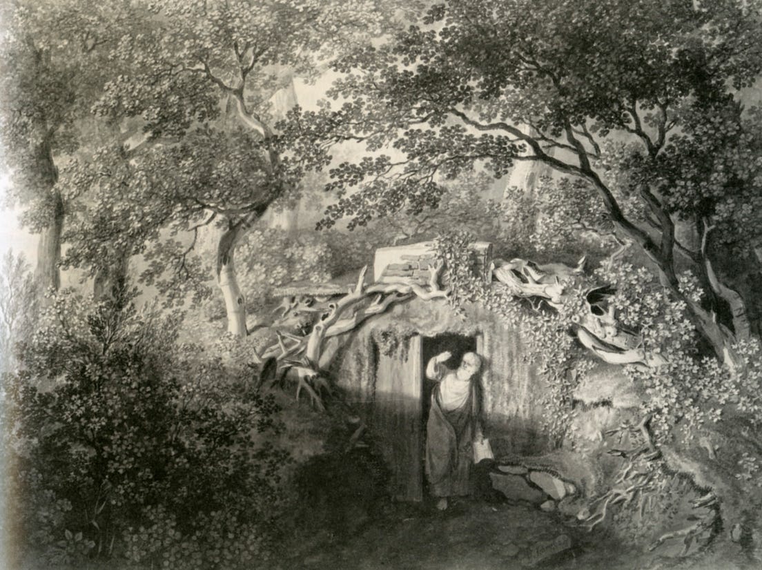 When Hiring a Hermit to Live in Your Garden Was the Latest