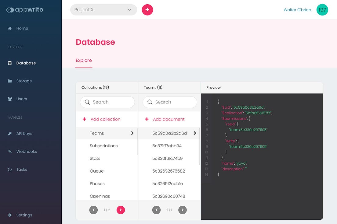 Introducing Appwrite An OpenSource Backend Server for